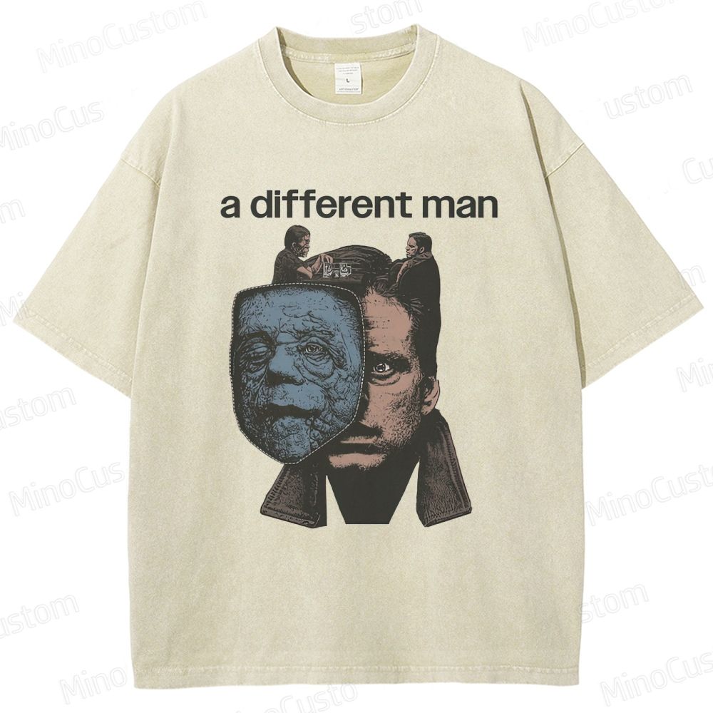A Different Man Vintage Washed Psychological Thriller T - shirt