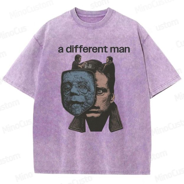 A Different Man Vintage Washed Psychological Thriller T - shirt