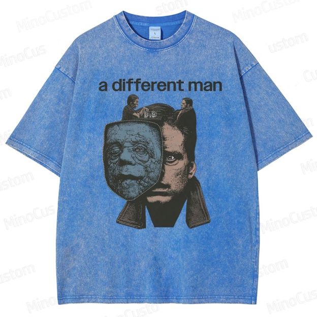 A Different Man Vintage Washed Psychological Thriller T - shirt