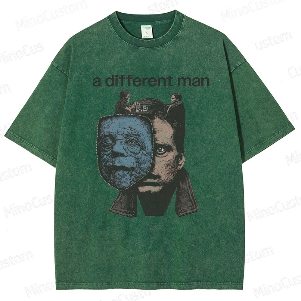 A Different Man Vintage Washed Psychological Thriller T - shirt