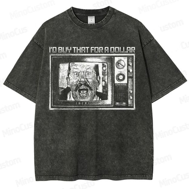 Robocop Vintage Sci-Fi 80s Washed T-Shirt 