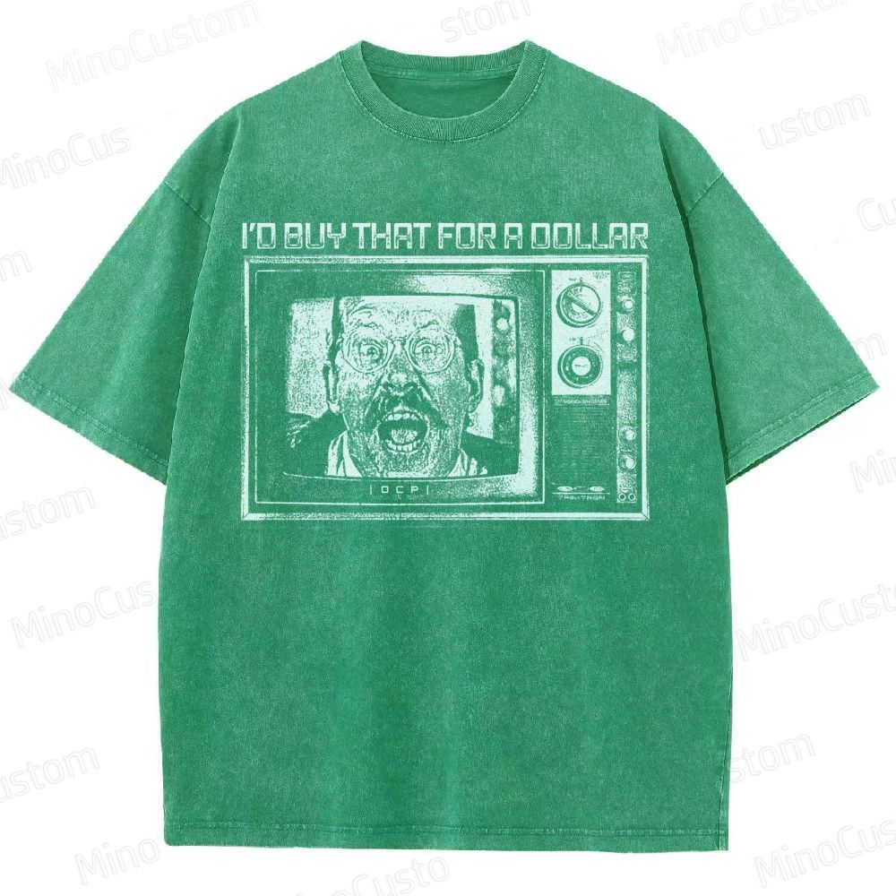 Robocop Vintage Sci-Fi 80s Washed T-Shirt 