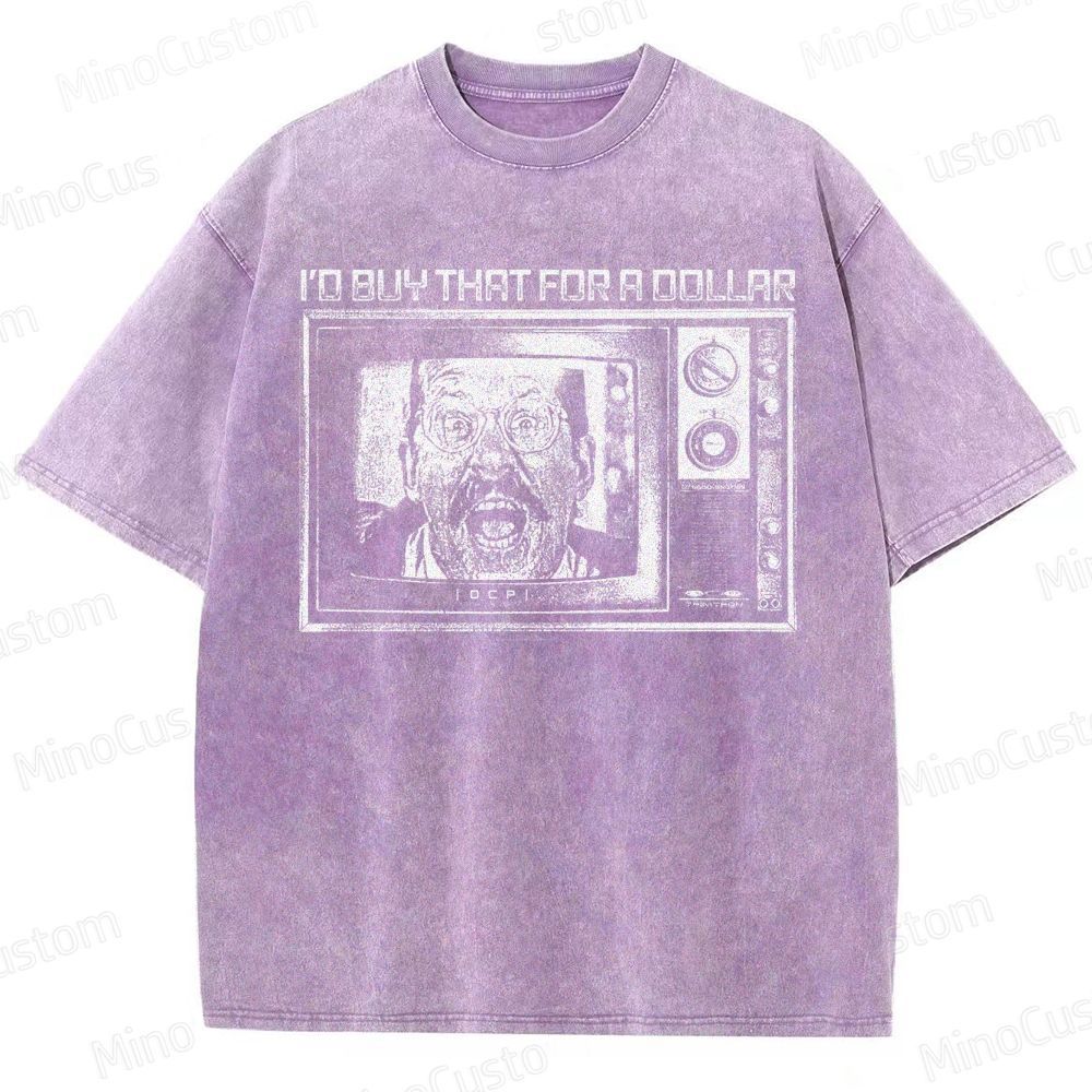 Robocop Vintage Sci-Fi 80s Washed T-Shirt 