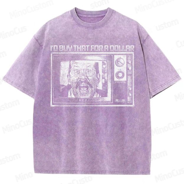 Robocop Vintage Sci-Fi 80s Washed T-Shirt 