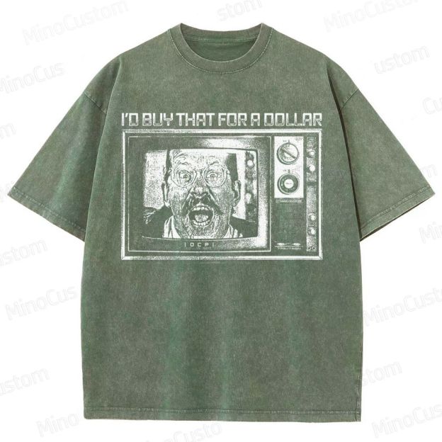 Robocop Vintage Sci-Fi 80s Washed T-Shirt 