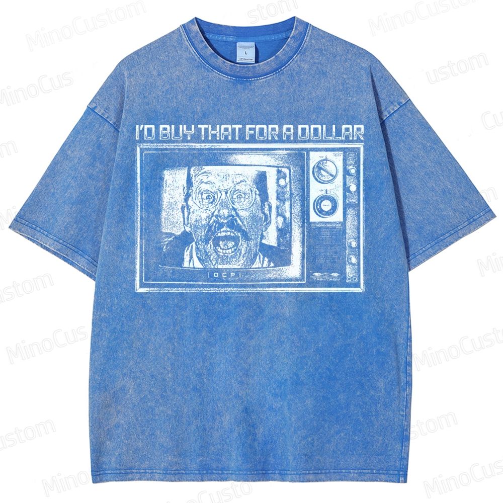 Robocop Vintage Sci-Fi 80s Washed T-Shirt 