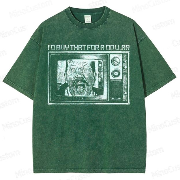 Robocop Vintage Sci-Fi 80s Washed T-Shirt 