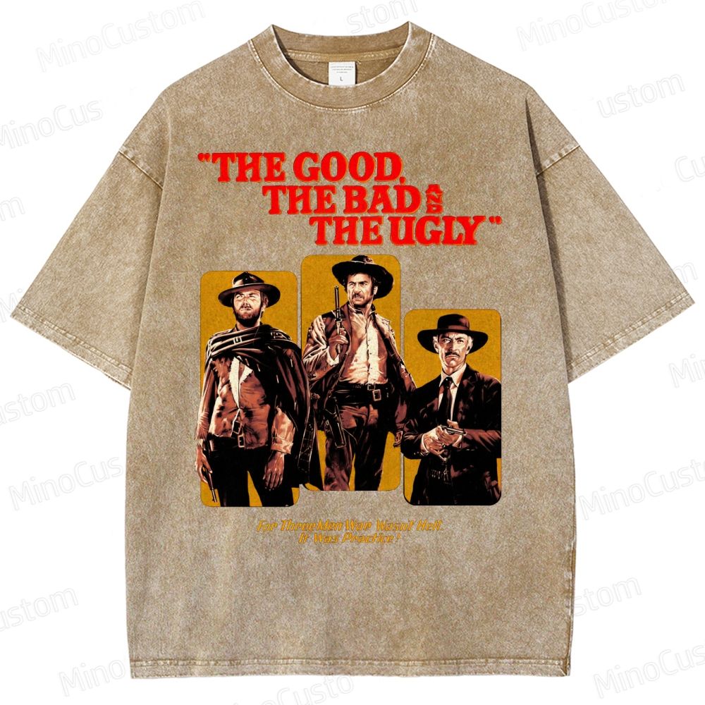 60s The Good The Bad The Ugly Washed T-Shirt 