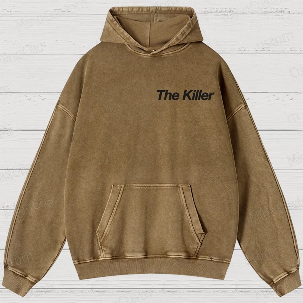 The Killer Vintage Washed Thriller Hoodie