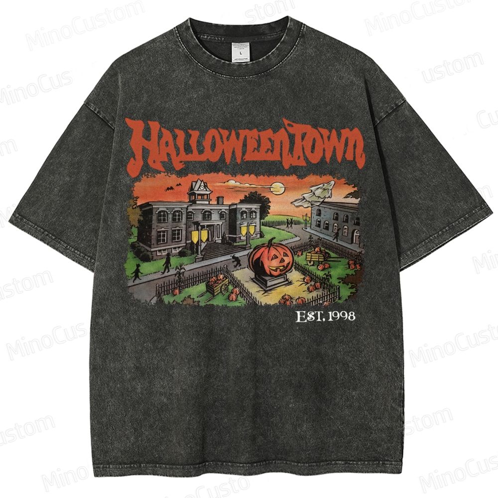 Halloweentown Est 1998 Washed T-Shirt 