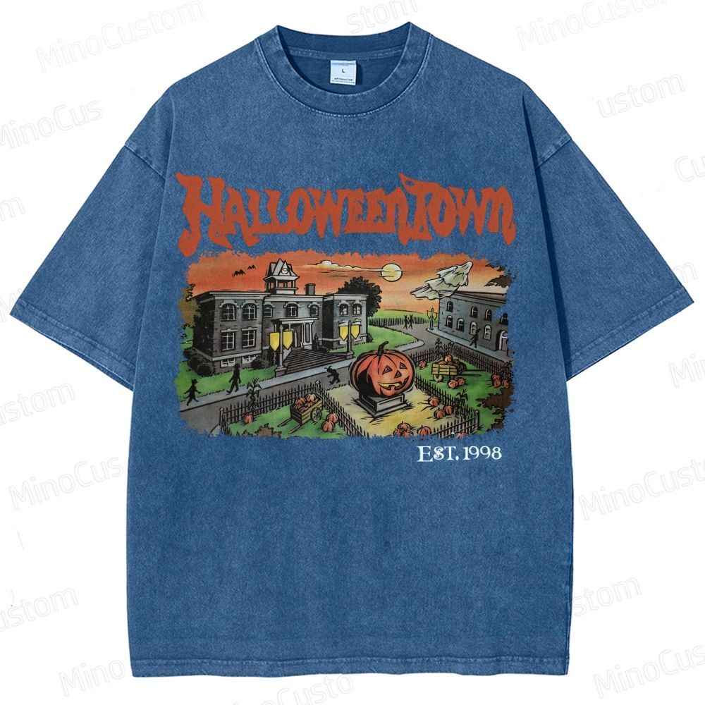 Halloweentown Est 1998 Washed T-Shirt 