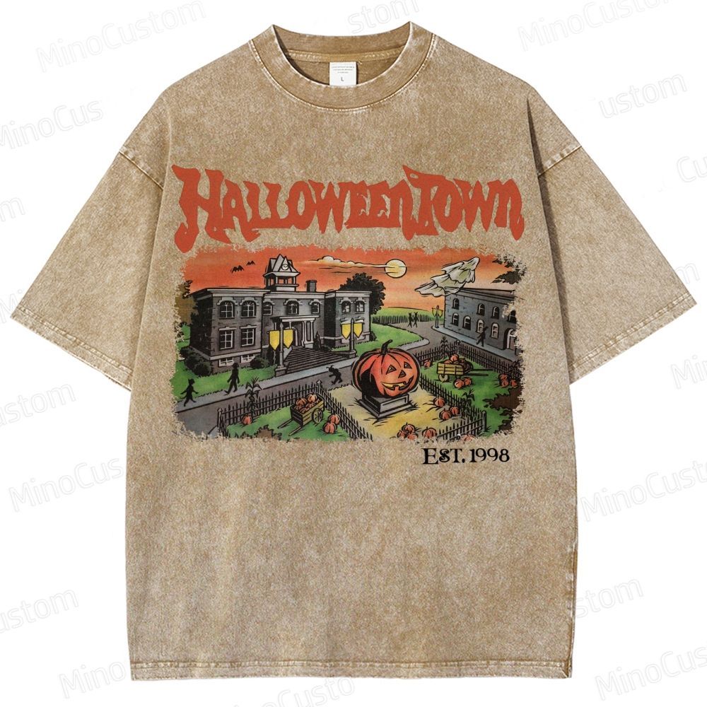 Halloweentown Est 1998 Washed T-Shirt 