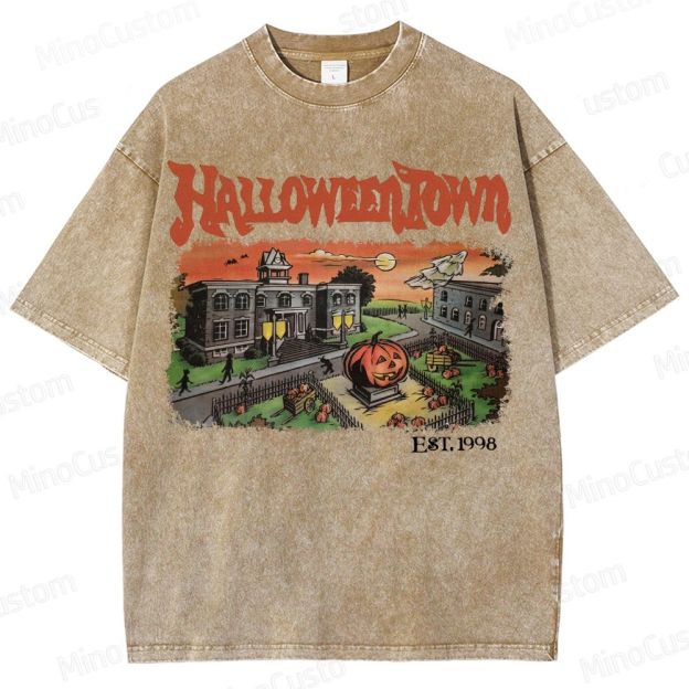 Halloweentown Est 1998 Washed T-Shirt 