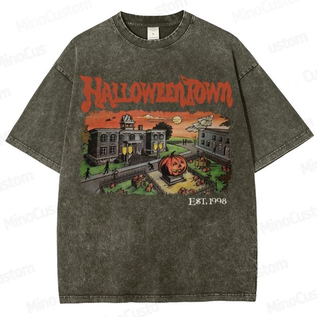 Halloweentown Est 1998 Washed T-Shirt 
