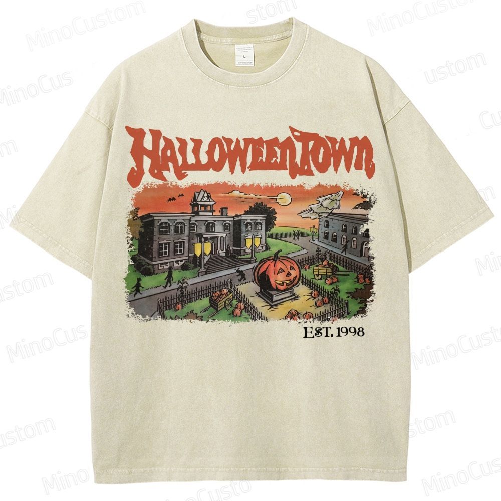 Halloweentown Est 1998 Washed T-Shirt 