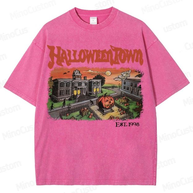 Halloweentown Est 1998 Washed T-Shirt 