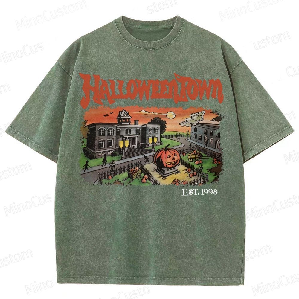 Halloweentown Est 1998 Washed T-Shirt 