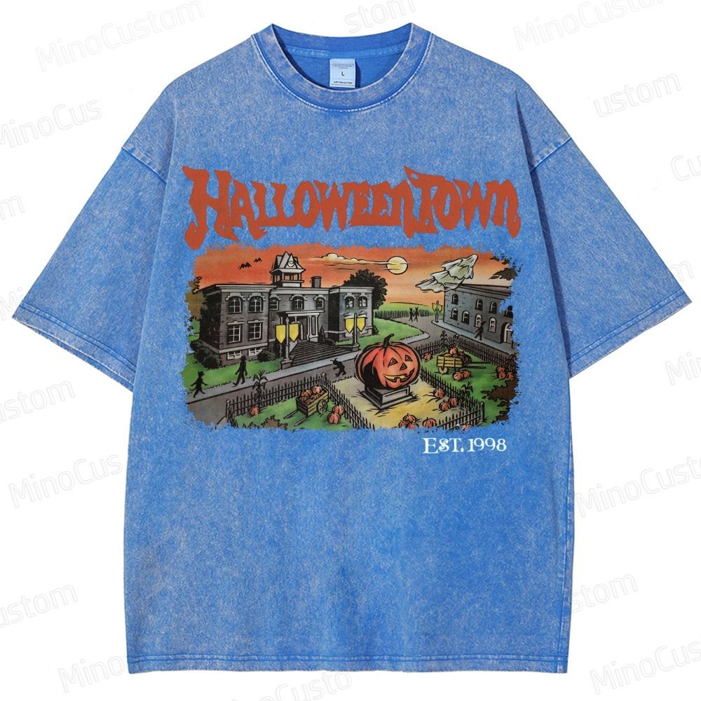Halloweentown Est 1998 Washed T-Shirt 