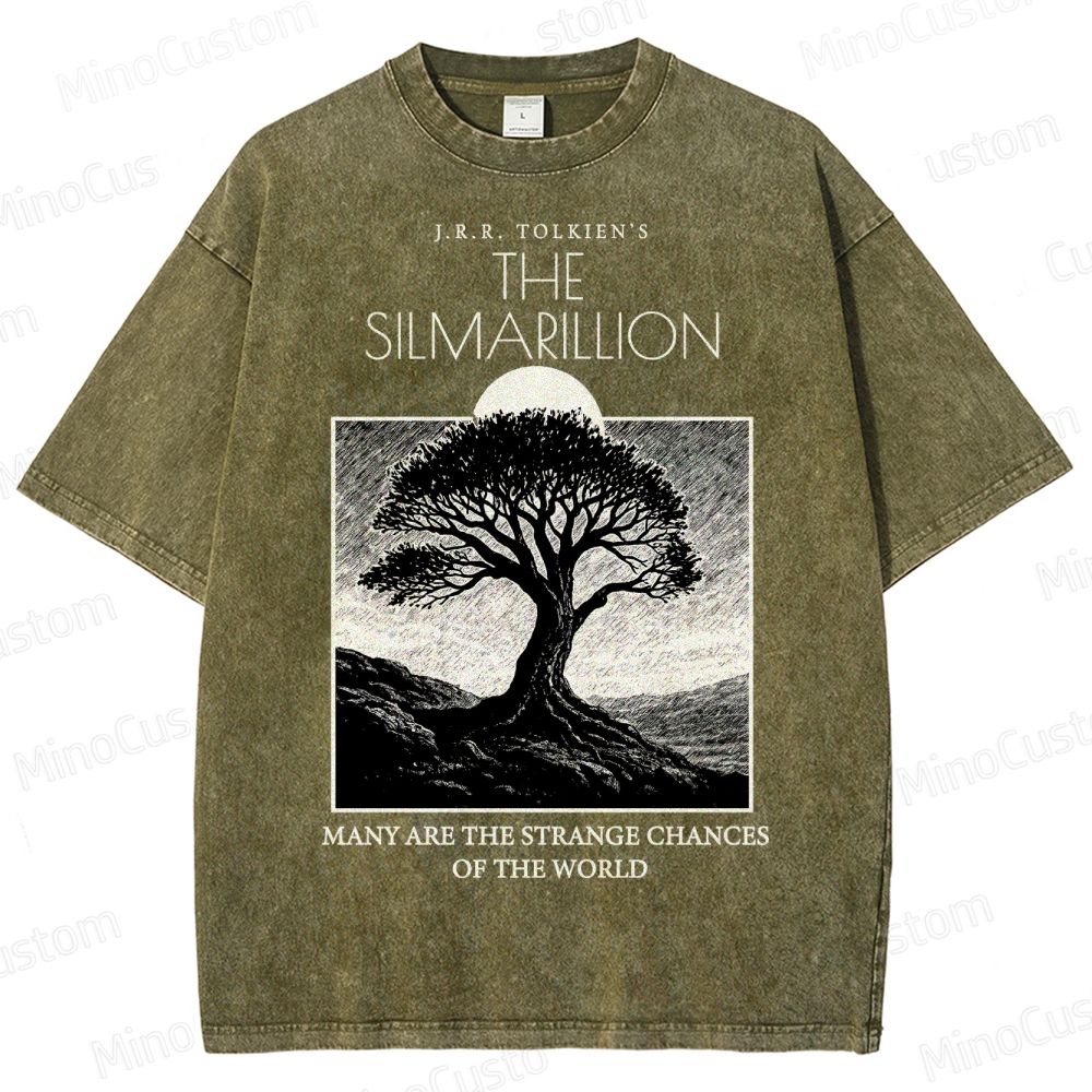 The Silmarillion Lotr Washed T-Shirt 