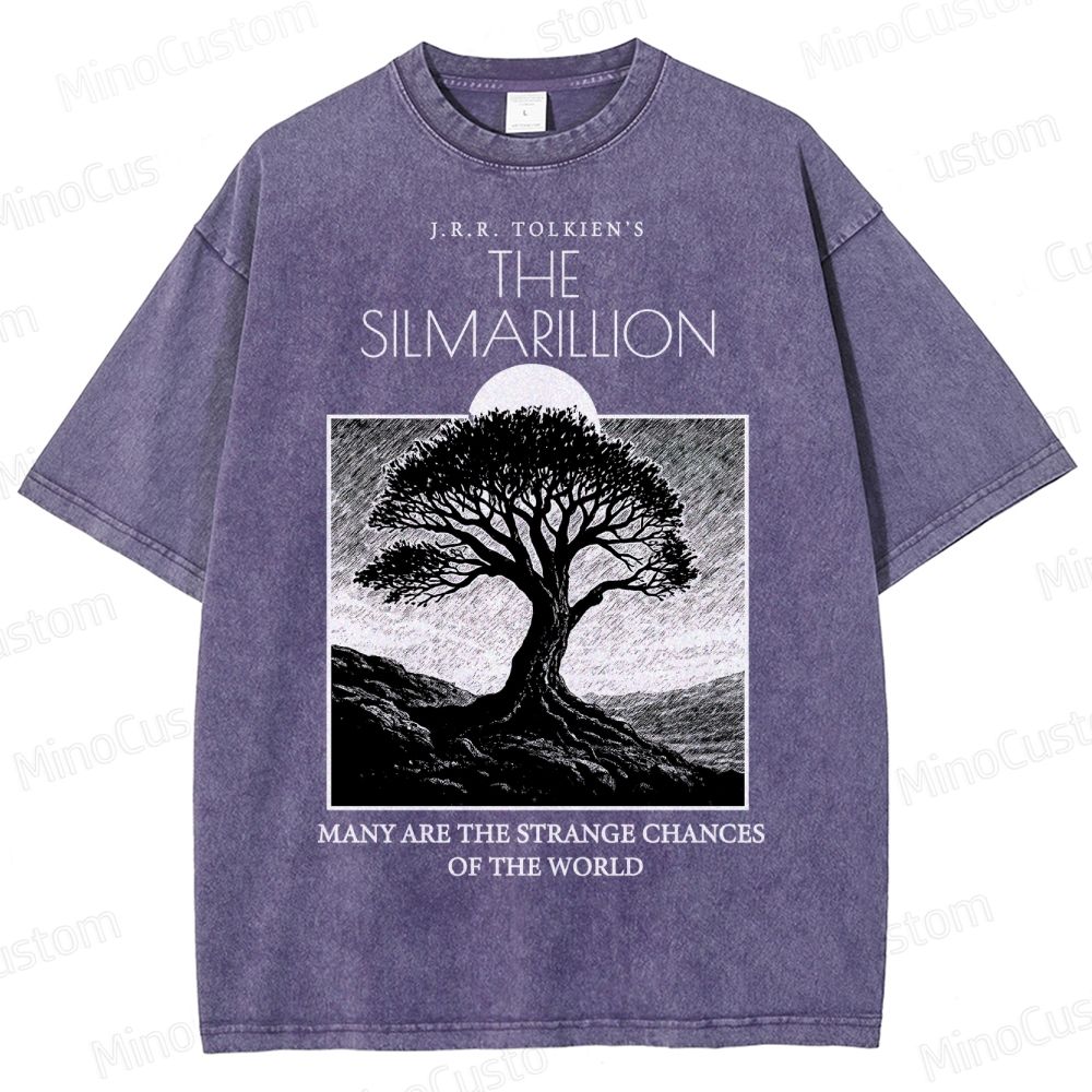 The Silmarillion Lotr Washed T-Shirt 