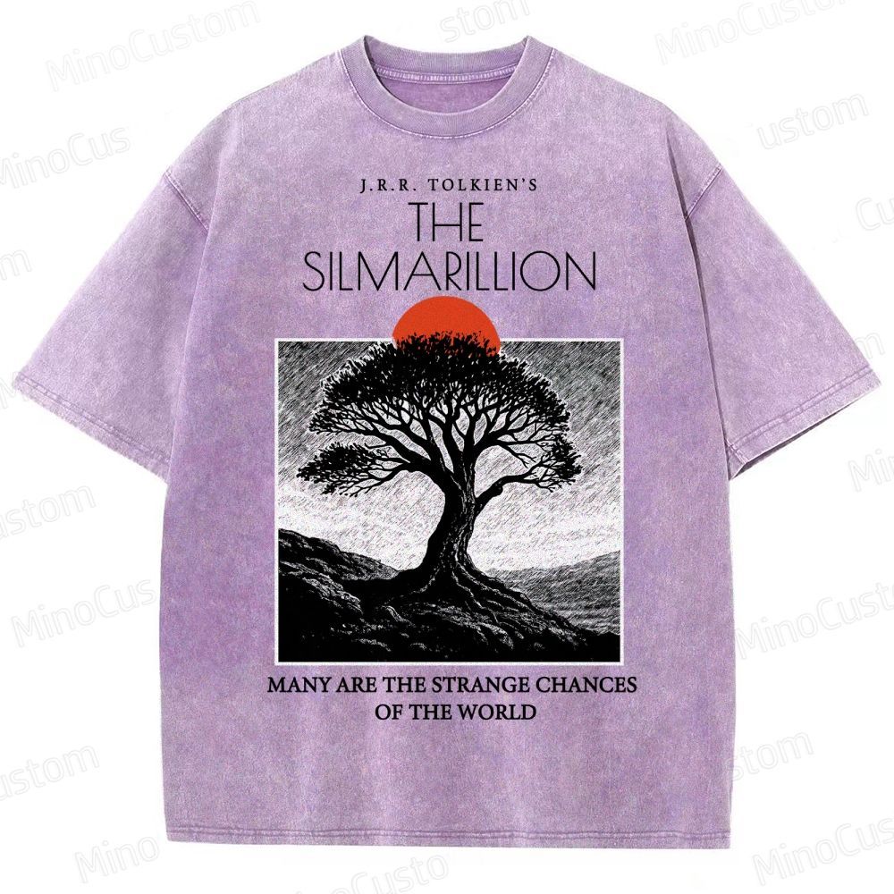 The Silmarillion Lotr Washed T-Shirt 