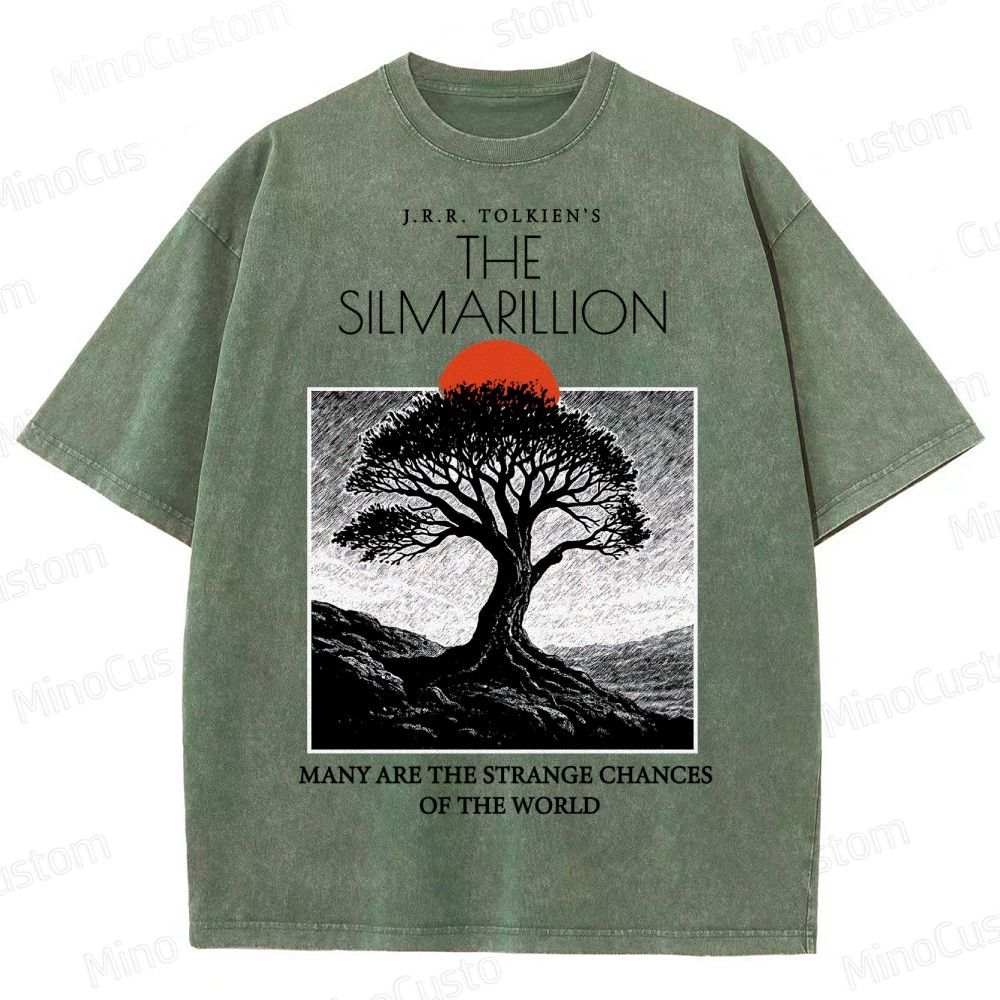 The Silmarillion Lotr Washed T-Shirt 