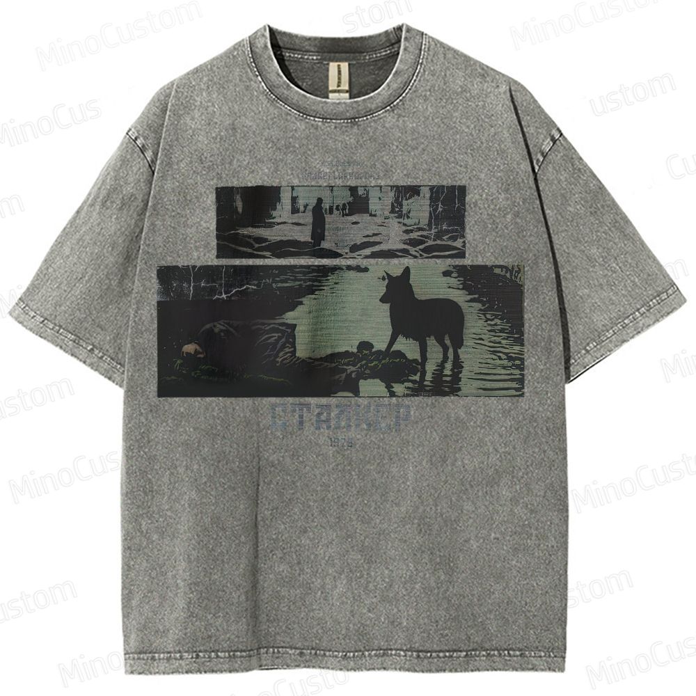 Stalker 1979 Movie Washed T-Shirt 