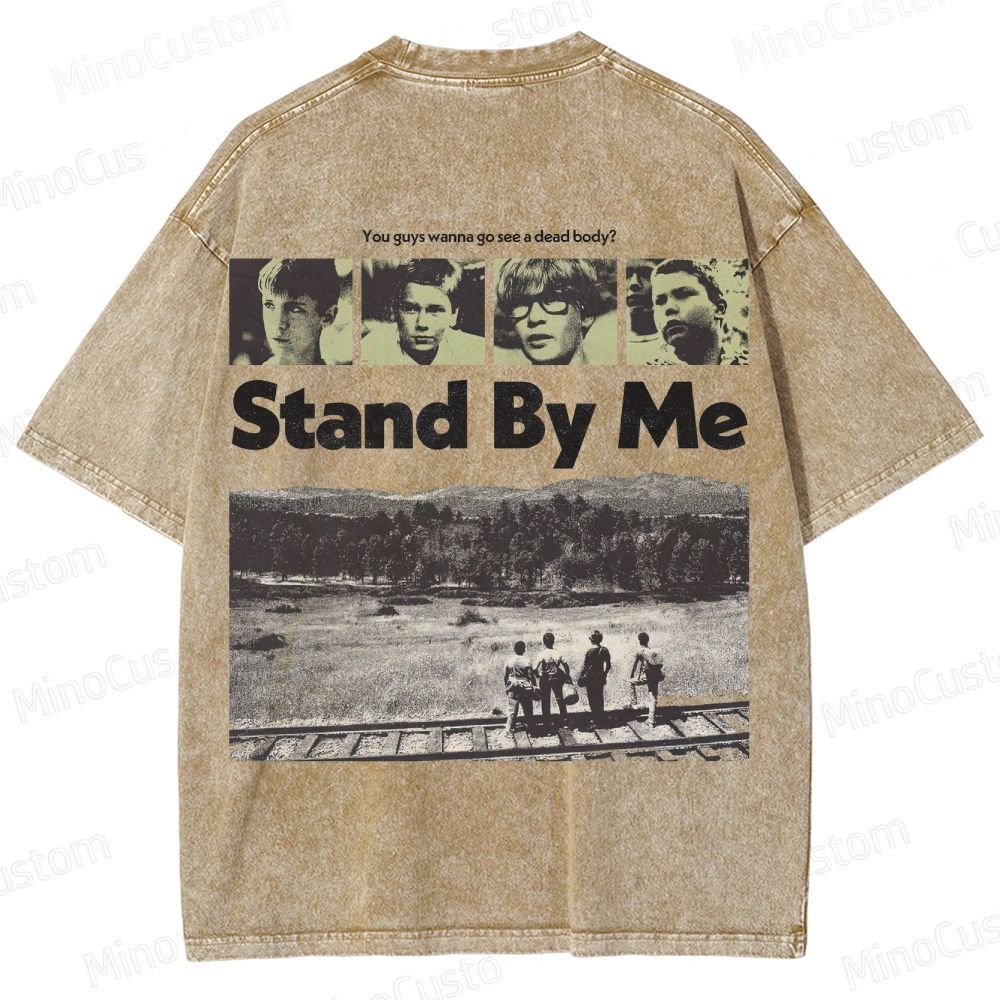 Stand By Me Vintage Washed Coming - of - Age Drama T - shirt