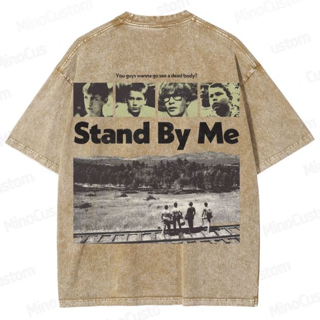 Stand By Me Vintage Washed Coming - of - Age Drama T - shirt