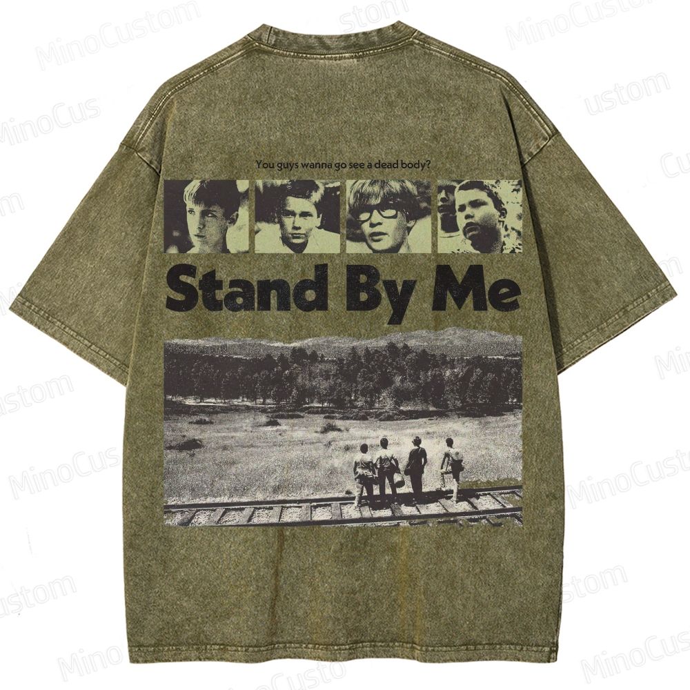Stand By Me Vintage Washed Coming - of - Age Drama T - shirt