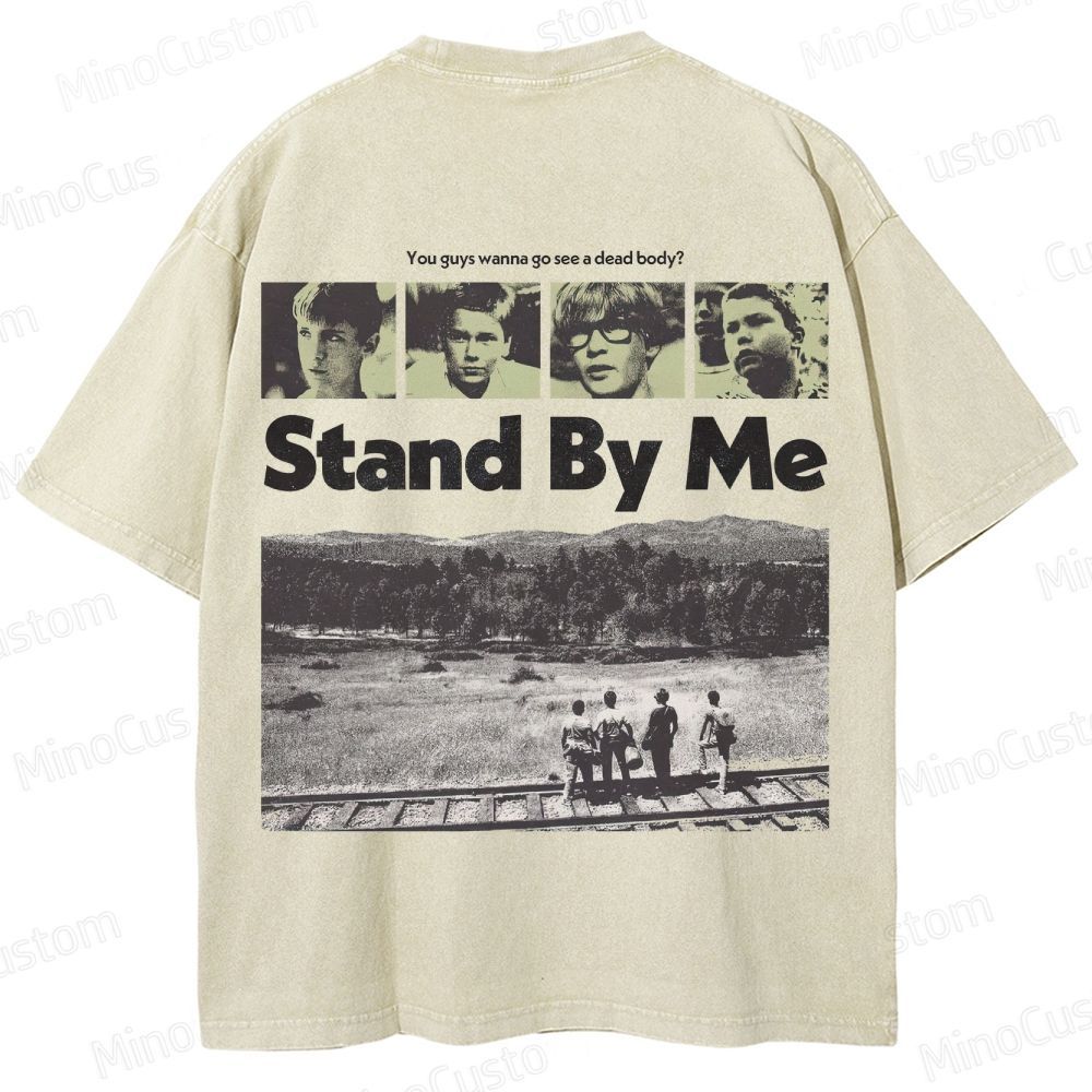 Stand By Me Vintage Washed Coming - of - Age Drama T - shirt