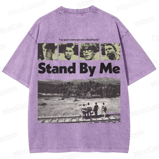 Stand By Me Vintage Washed Coming - of - Age Drama T - shirt