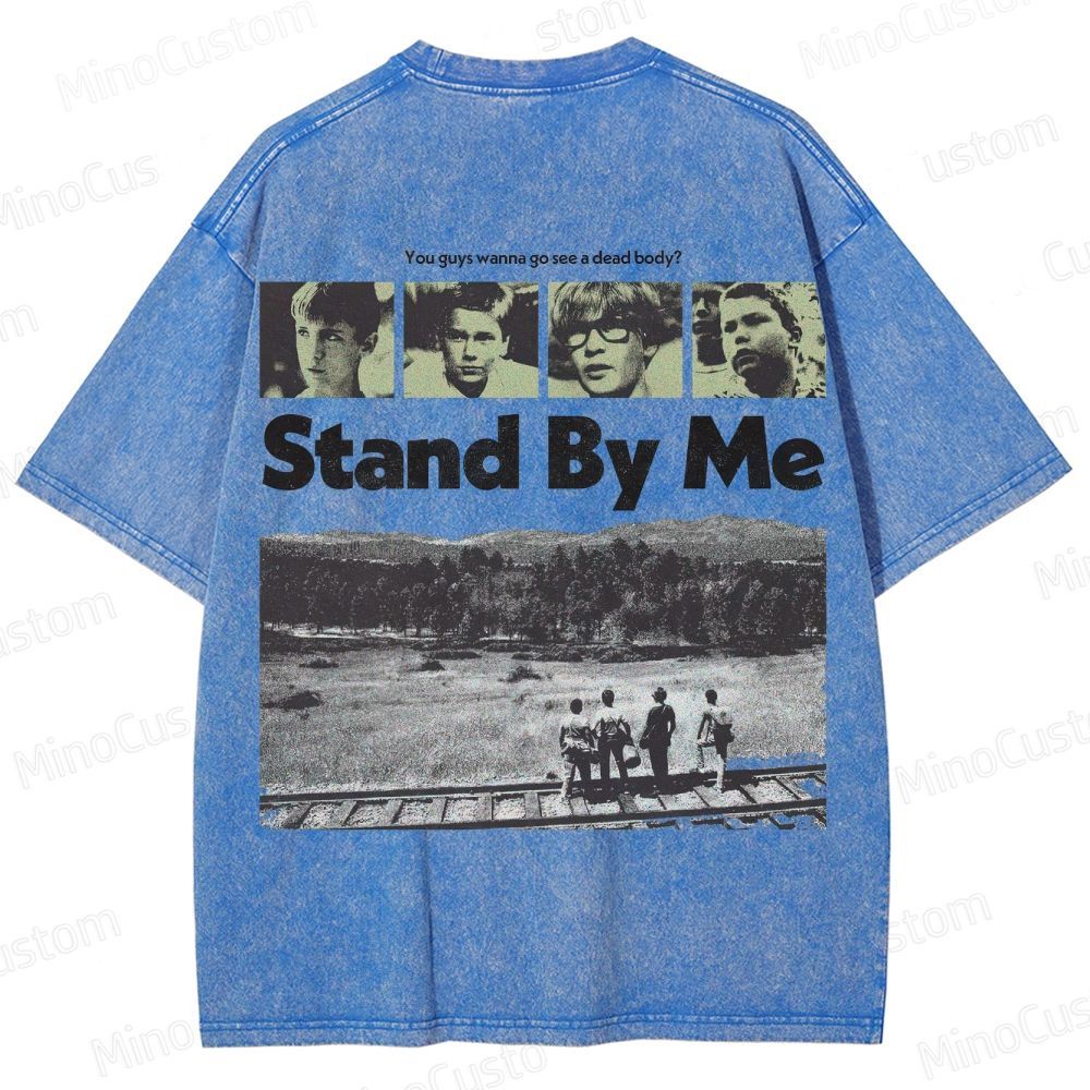 Stand By Me Vintage Washed Coming - of - Age Drama T - shirt