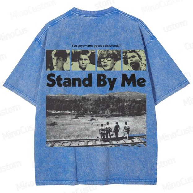 Stand By Me Vintage Washed Coming - of - Age Drama T - shirt