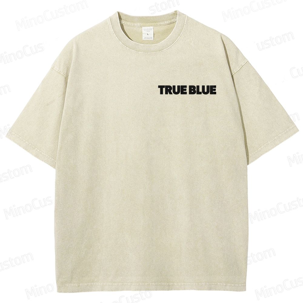 True Blue Vintage Washed Drama T - shirt