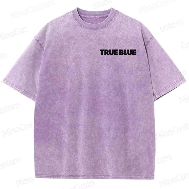 True Blue Vintage Washed Drama T - shirt