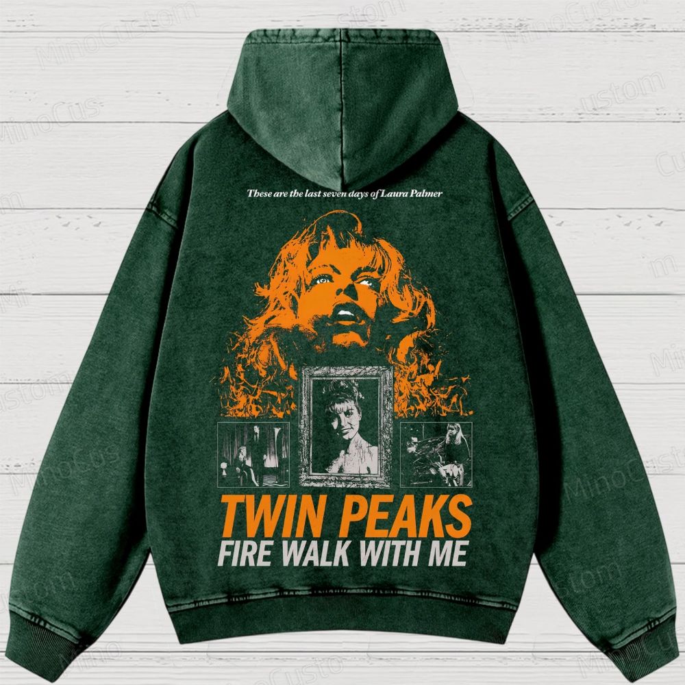 Twin Peaks: Fire Walk With Me Washed Hoodies