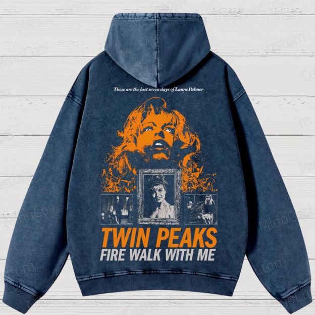 Twin Peaks: Fire Walk With Me Washed Hoodies