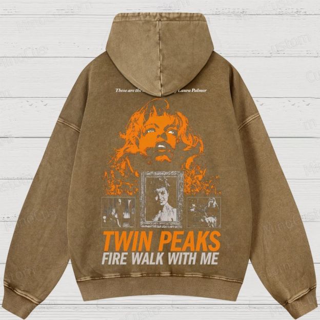 Twin Peaks: Fire Walk With Me Washed Hoodies