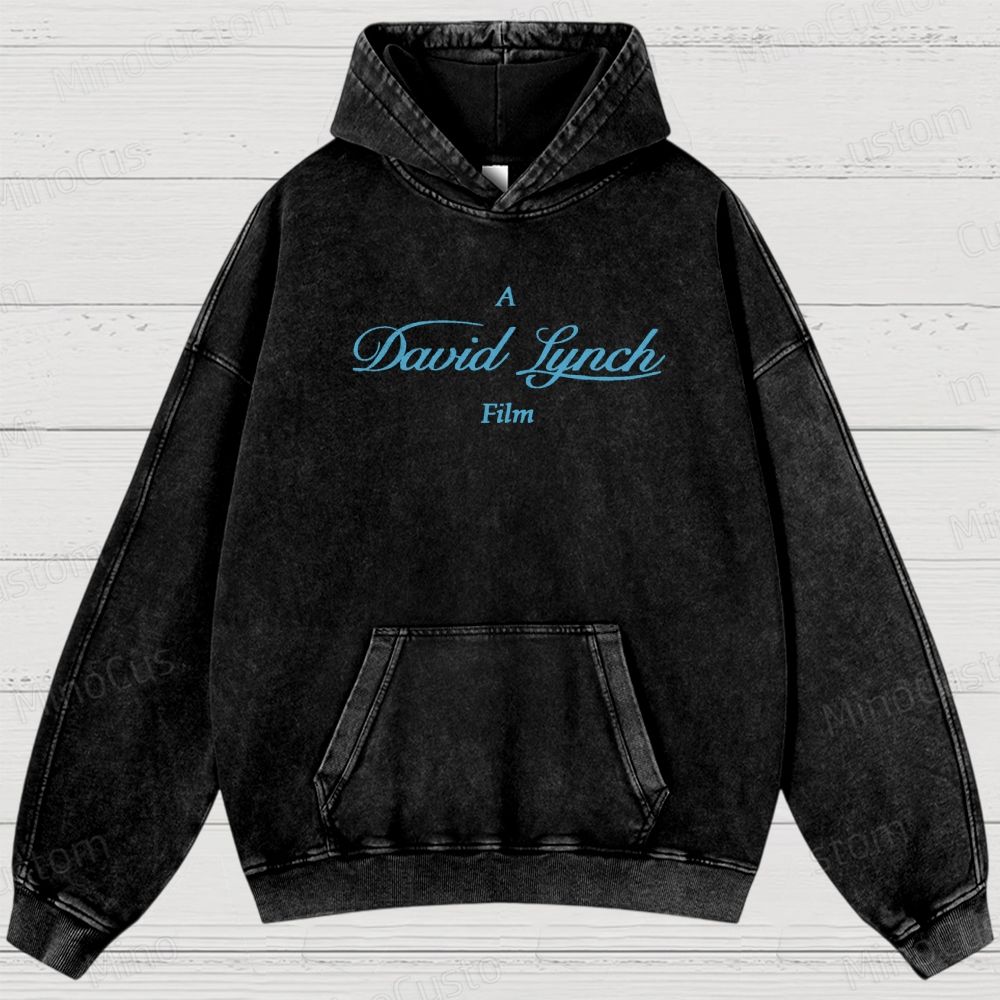 Blue Velvet  Washed Hoodies 