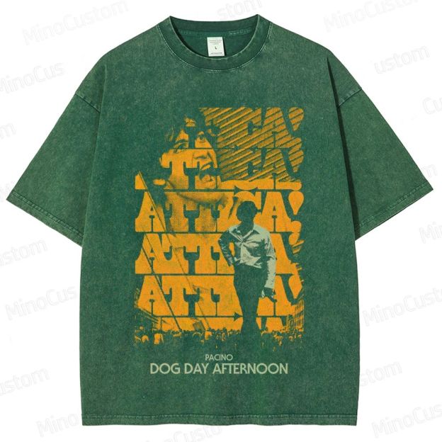 Dog Day Afternoon Vintage Washed Crime Drama T - shirt