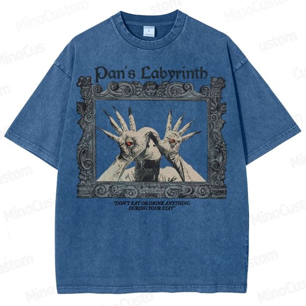 Pan's Labyrinth movie vintage Washed T-Shirt 