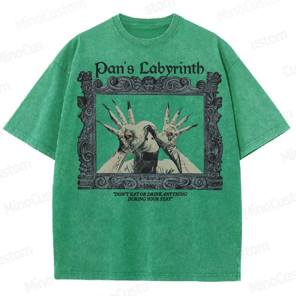 Pan's Labyrinth movie vintage Washed T-Shirt 
