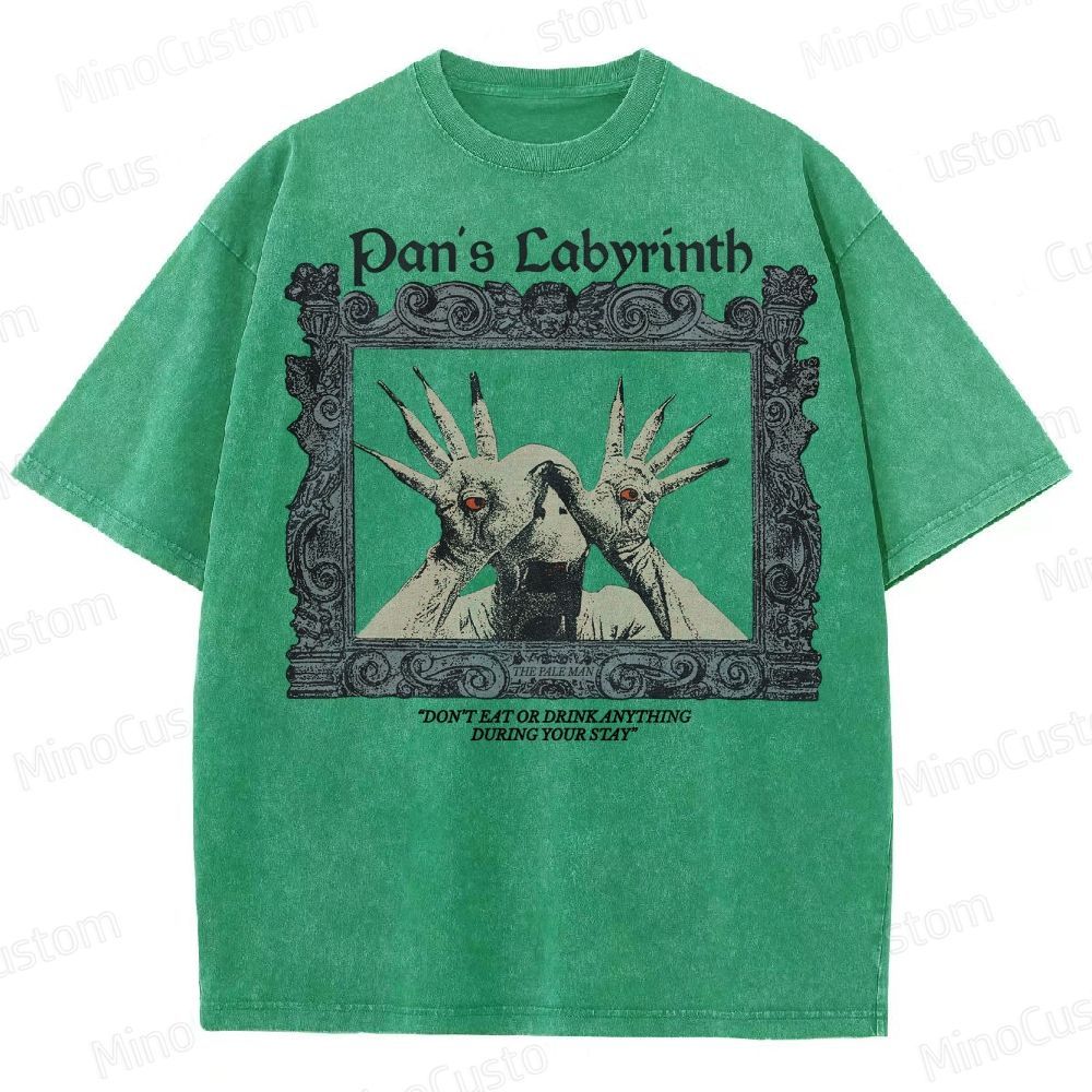 Pan's Labyrinth movie vintage Washed T-Shirt 