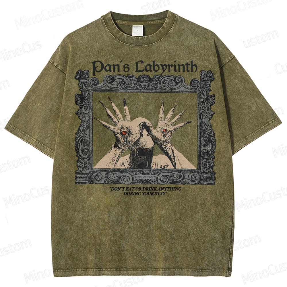 Pan's Labyrinth movie vintage Washed T-Shirt 