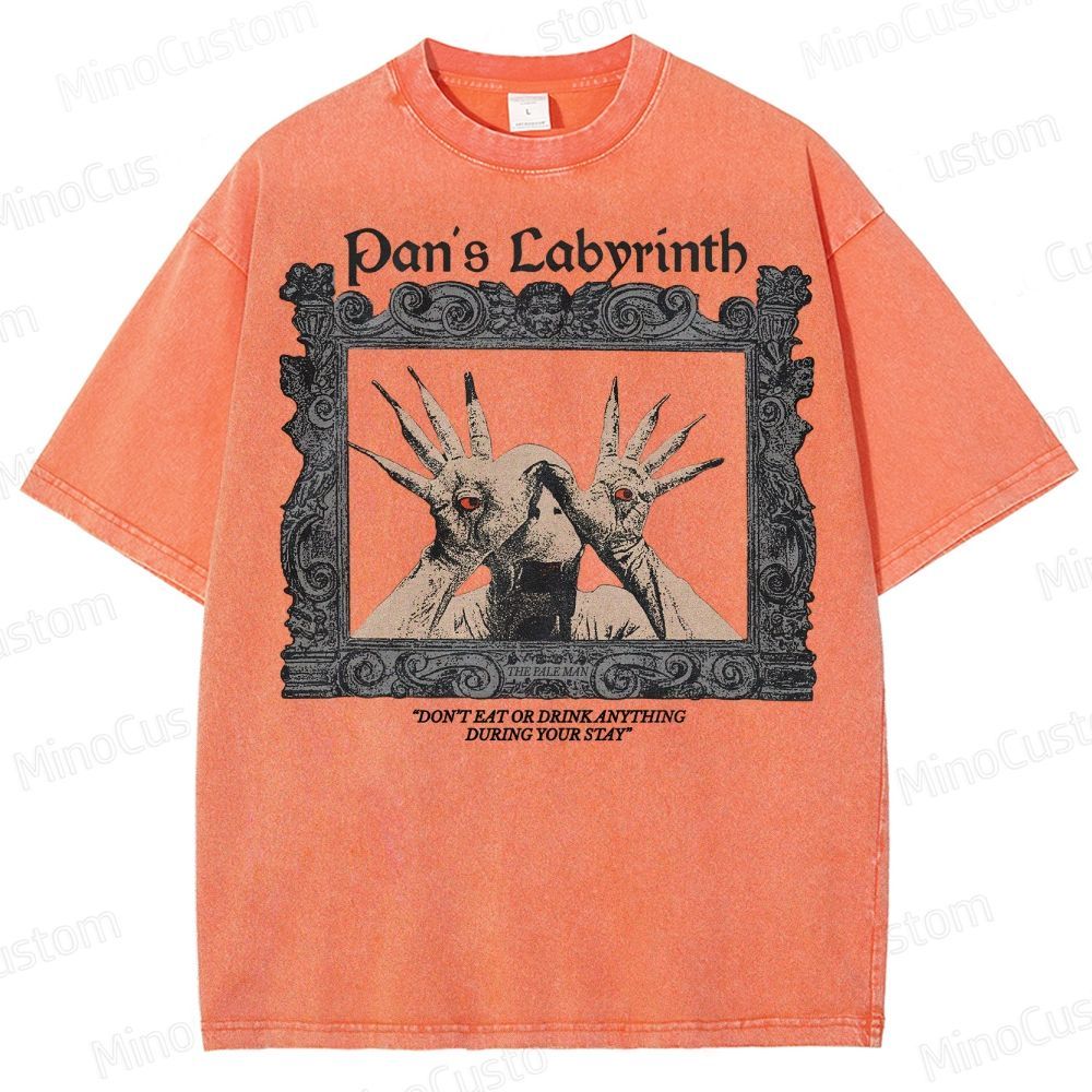 Pan's Labyrinth movie vintage Washed T-Shirt 