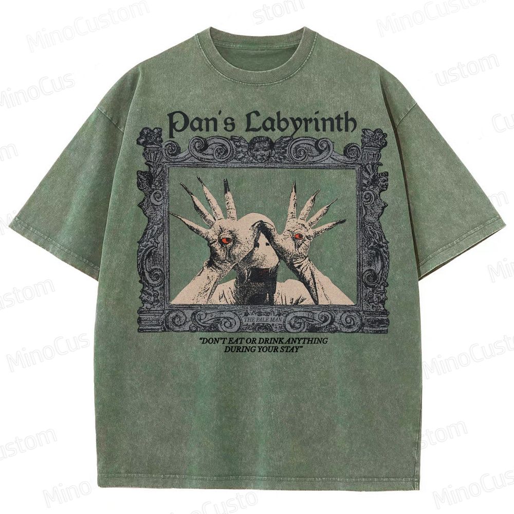 Pan's Labyrinth movie vintage Washed T-Shirt 