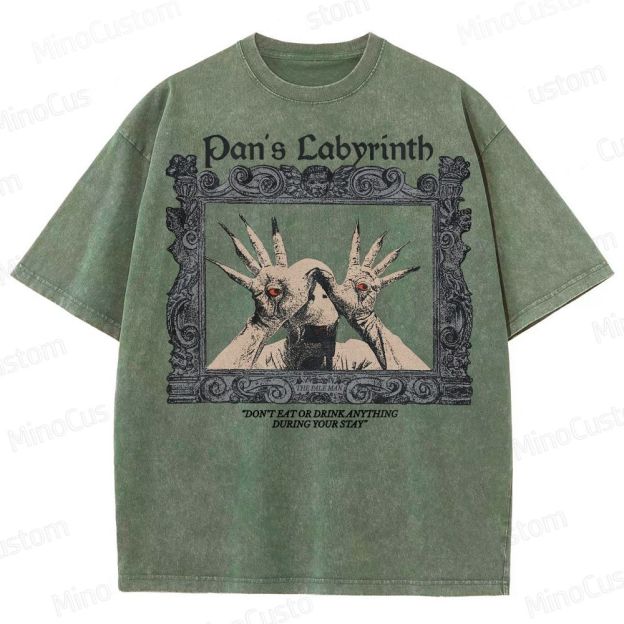 Pan's Labyrinth movie vintage Washed T-Shirt 
