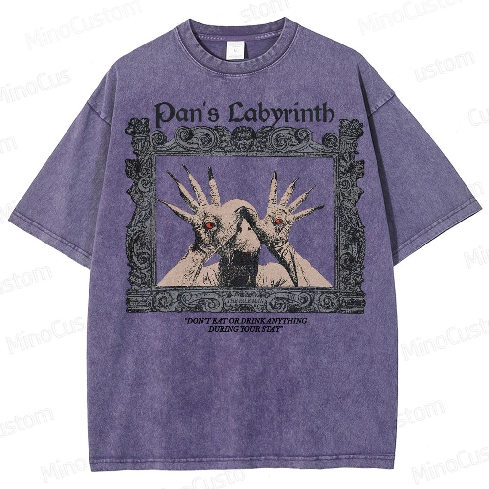 Pan's Labyrinth movie vintage Washed T-Shirt 