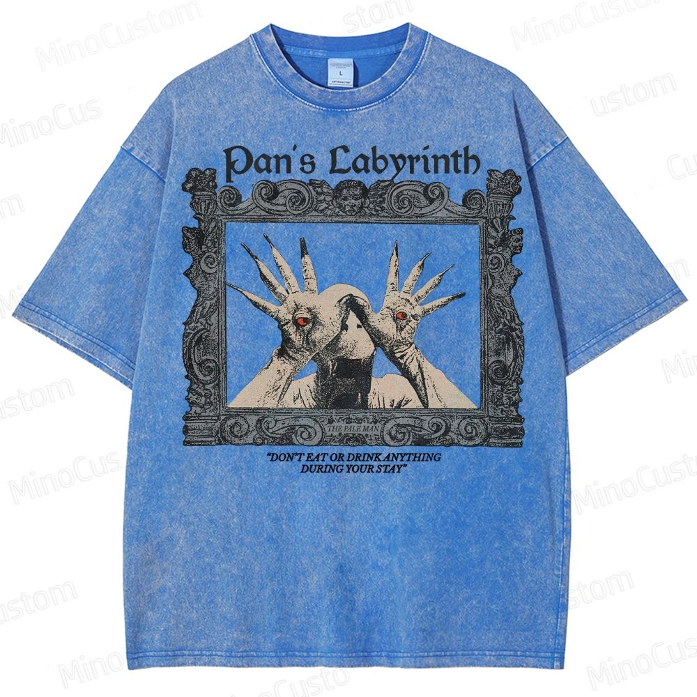 Pan's Labyrinth movie vintage Washed T-Shirt 